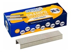 GRAMPO 26/6 BRW 5000UN GALVANIZADO