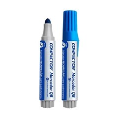 MARCADOR QUADRO BRANCO RECAR AZUL