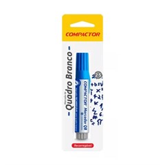 MARCADOR QUADRO BRANCO RECAR AZUL