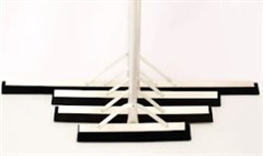 RODO ALUMINIO 40CM COM CABO ALUMINIO 1,40 METROS