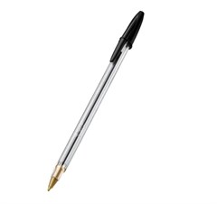 CANETA BIC CRISTAL PRETA