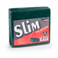 FIBRA SLIM LIMPEZA PESADA 10UN