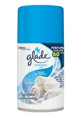 REFIL ODORIZADOR AUTOMÁTICO GLADE TOQUE MACIO 269ML