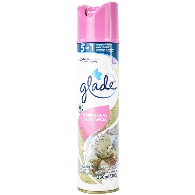 ODORIZADOR AEROSSOL GLADE INFANCIA 360ML