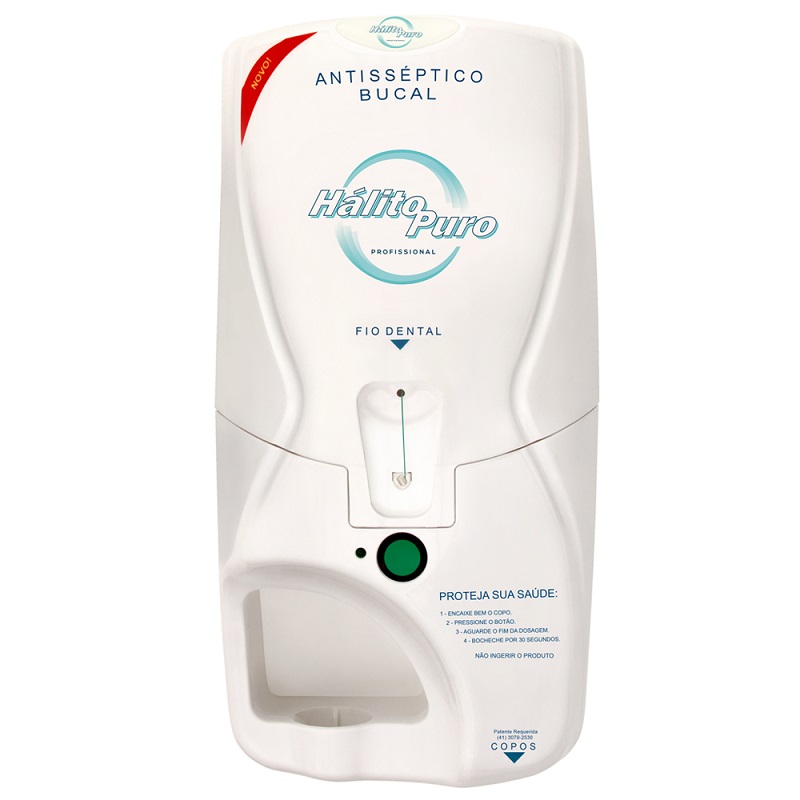 DISPENSER ENXAGUANTE BUCAL BRANCO