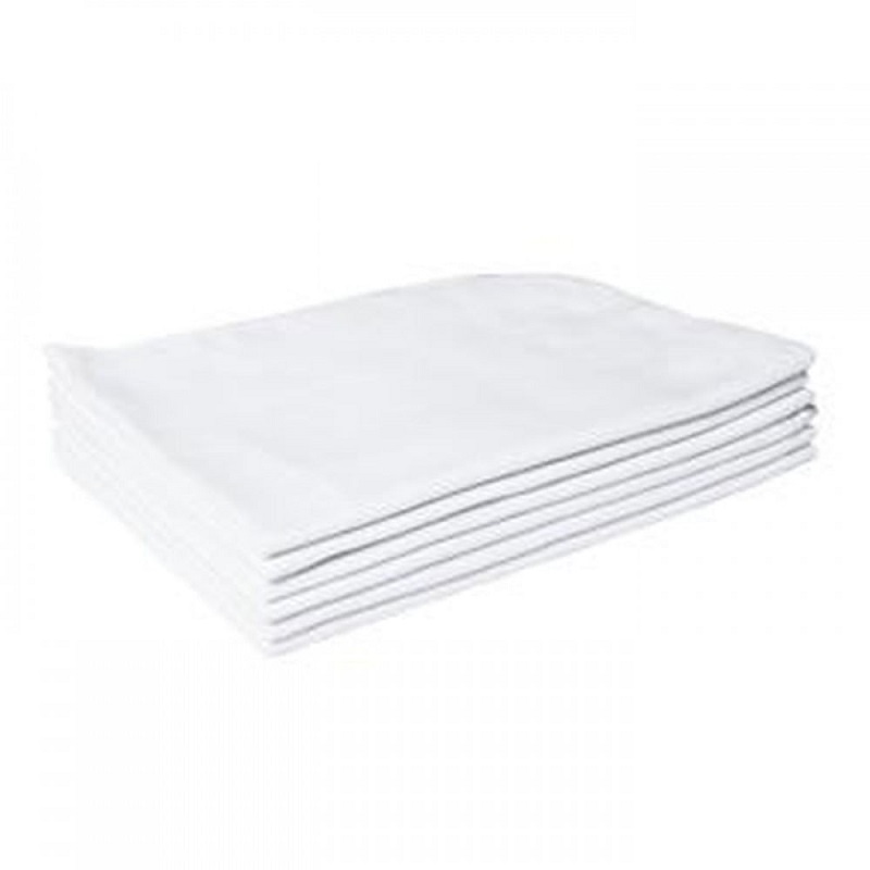 FLANELA BRANCA 40X60CM C/12UND ATIVA