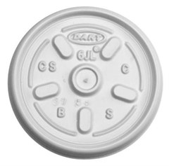 TAMPA COPO ISOPOR TERMICO 240ML 1000UN