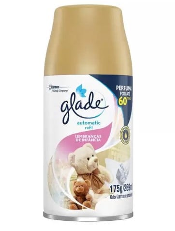REFIL ODORIZADOR AUTOMATICO GLADE LEMBRANCAS DE INFANCIA 269ML