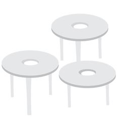 SUPORTE P/CAIXA DE PIZZA PC 500UN