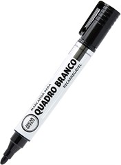 PINCEL QUADRO BRANCO RECARREGAVEL PRETO