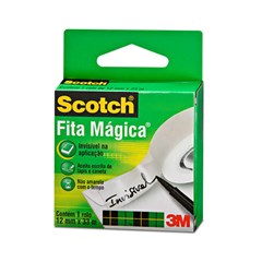 FITAMAGICA SCOTCH 12 MM X 20 METROS UNIDADES