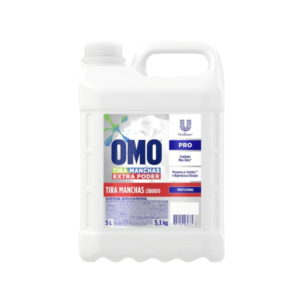 TIRA MANCHAS LIQUIDO OMO 5L