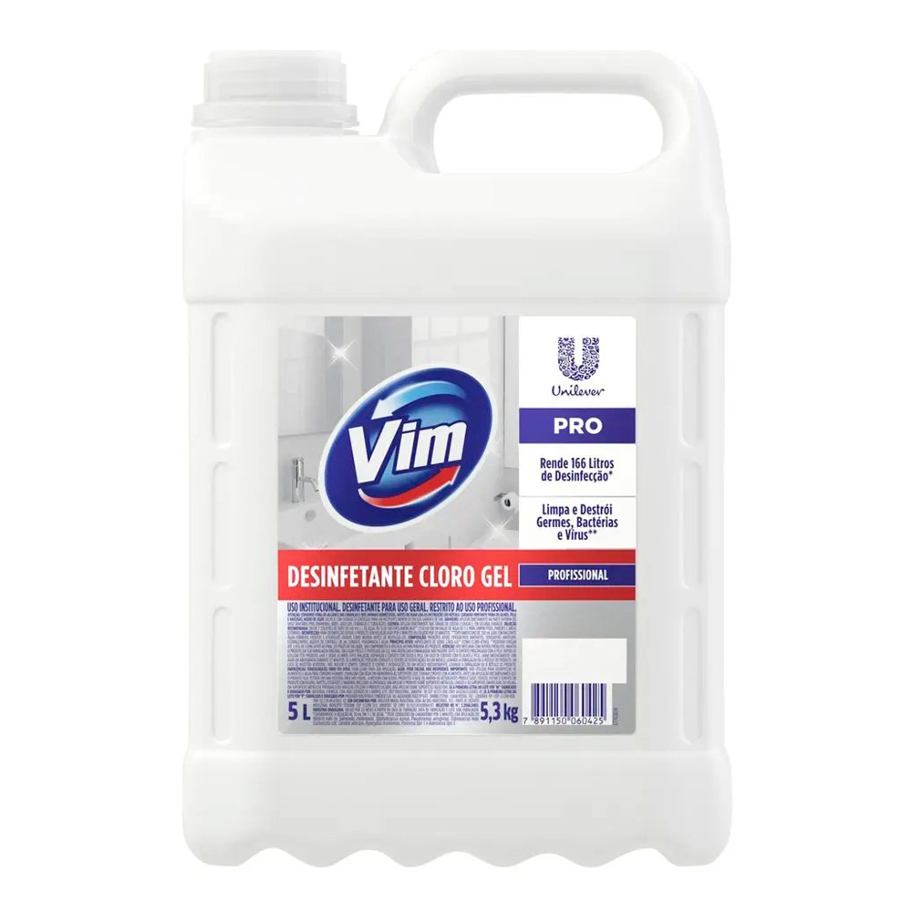 DESINFETANTE CLORO GEL VIM 5L