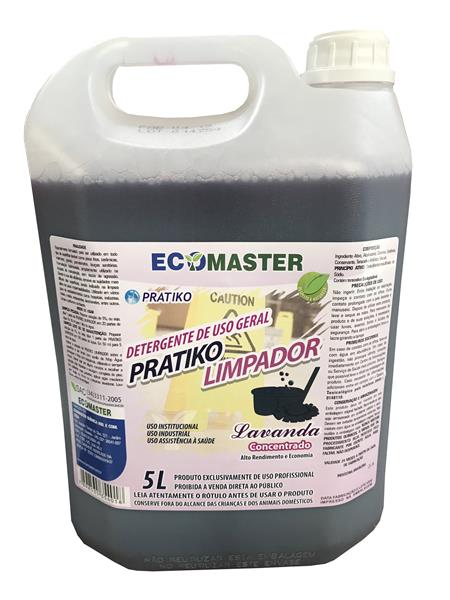 DETERGENTE 5L PRATIKO LIMPADOR LAVANDA