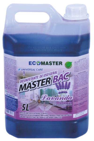 DESINFETANTE 5L MASTER BAC LAVANDA