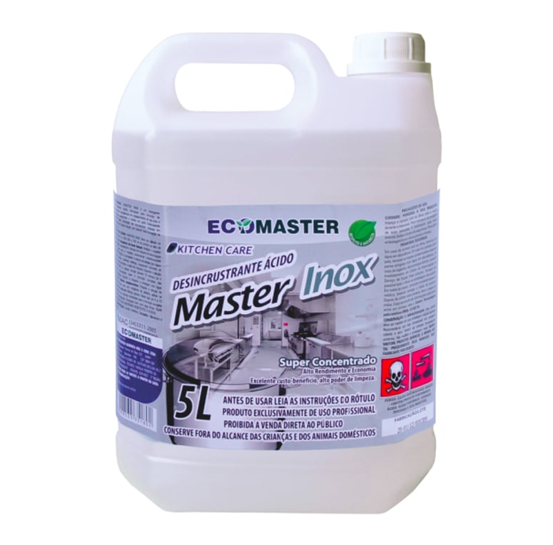 DESENCRUSTANTE ACIDO 5L MASTER INOX