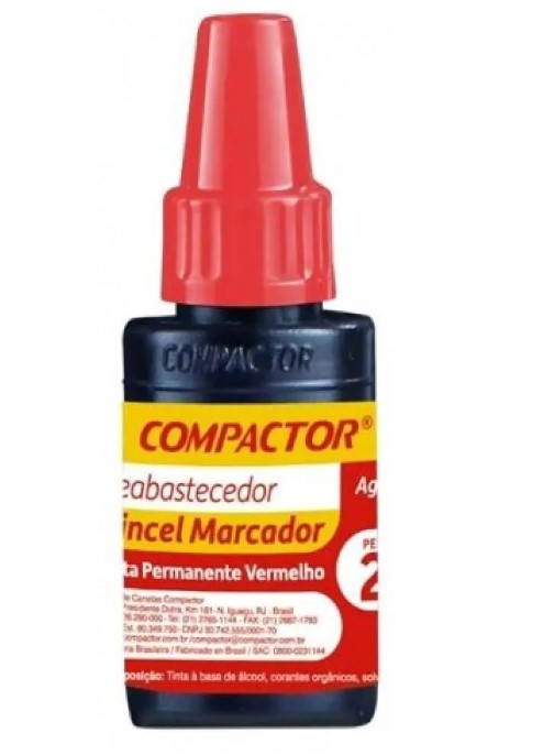 TINTA PINCEL ATOMICO VERMELHO 20ML