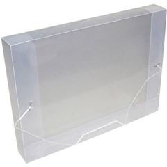 PASTA C/ELAST OFICIO 40MM CRISTAL