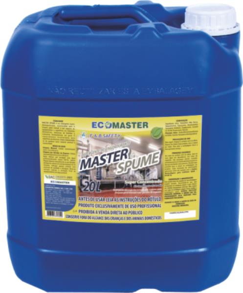 DETERGENTE 20L MASTER SPUME