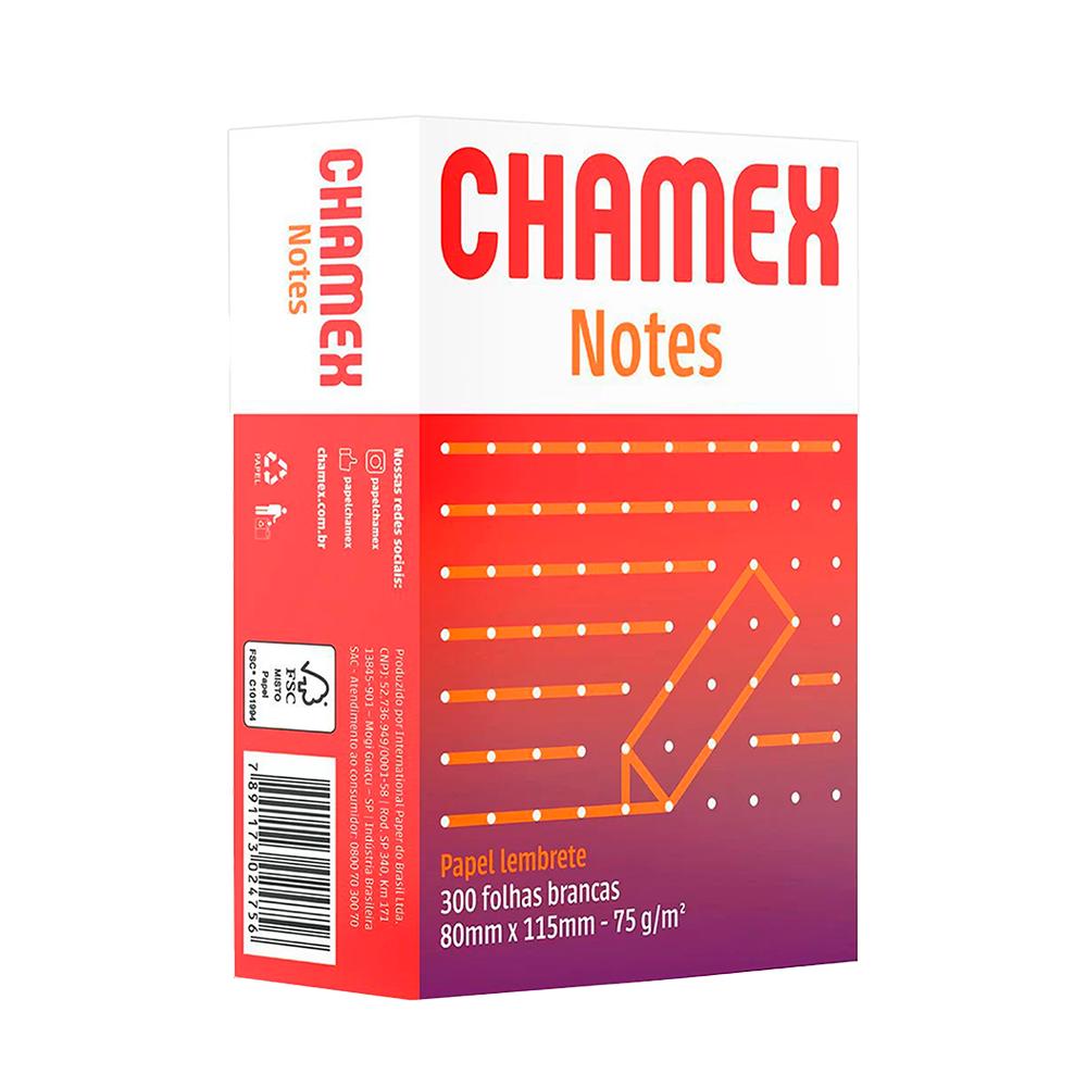 PAPEL LEMBRETE CHAMEX NOTES 300FL