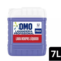 DETERGENTE LIQUIDO 7 LITROS OMO LAVANDERIA PRO AZUL