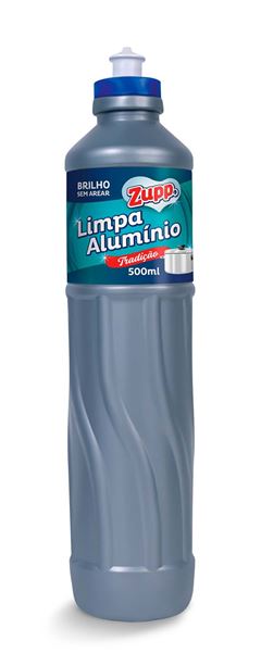 LIMPA ALUMINIO 500ML C/12UND ZUPP