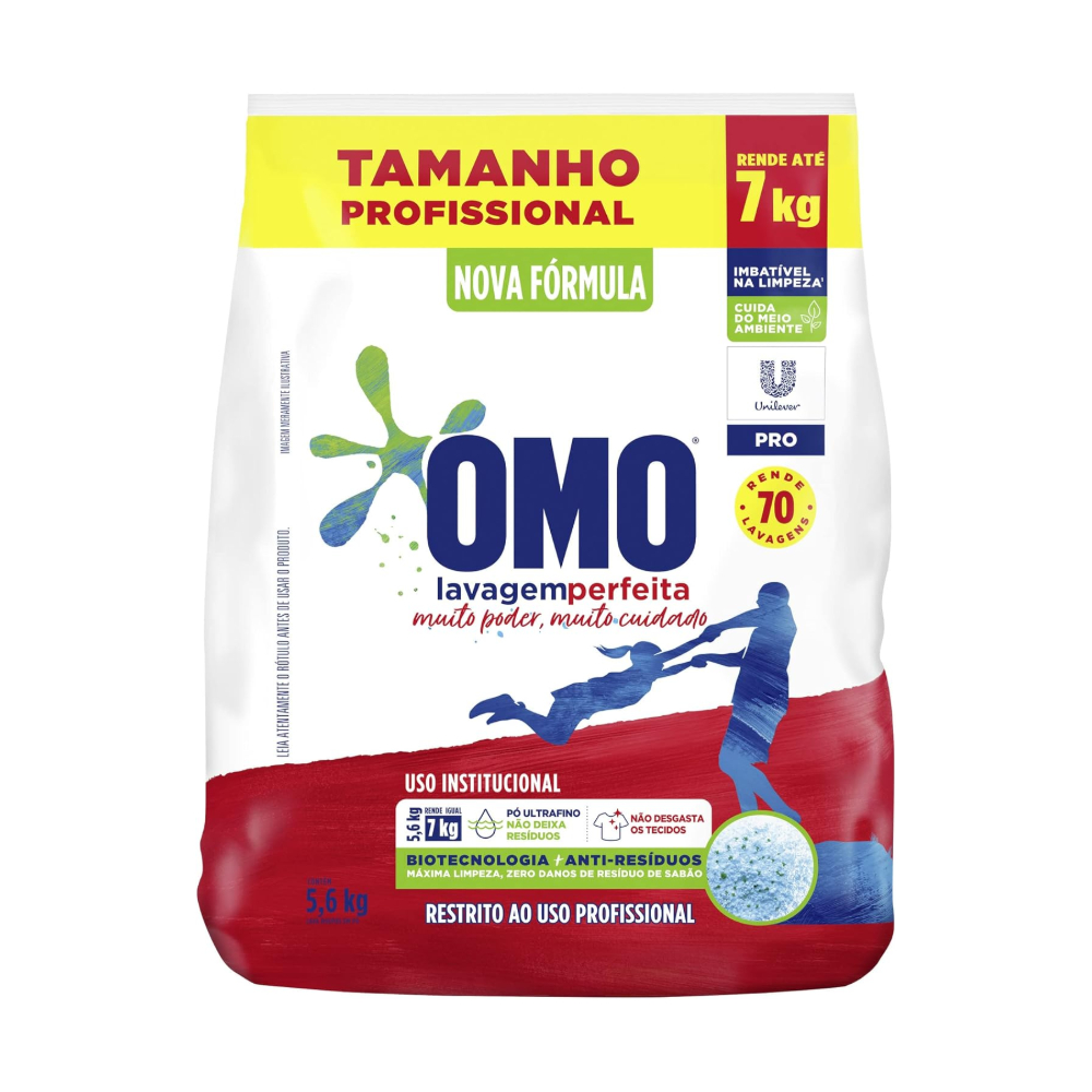 SABAO EM PO OMO LAVANDERIA PRO 5.6KG 