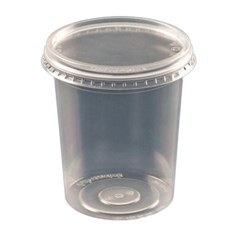 POTE REDONDO SEM TAMPA G310/500 500ML 500UN