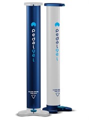 SUPORTE PARA ALCOOL PEDALGEL AZUL 2,5L - PEDALGEL