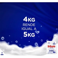 SABAO EM PO BRILHANTE SEM PERFUME 4KG