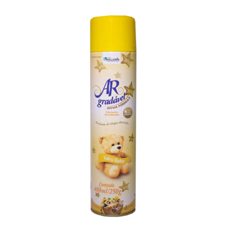 ODORIZADOR AEROSSOL TALCO BABY 400ML