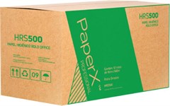 PAPEL HIGIÊNICO ROLO FOLHA SIMPLES HRS500 12X500 METROS
