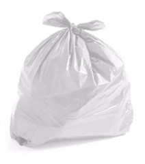 SACO LIXO 200L 4KG BRANCO 100UN