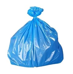 SACO LIXO 150L 3,3KG AZUL 100UN