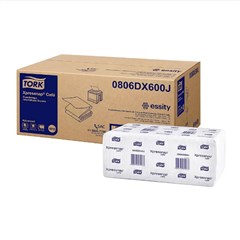 GUARDANAPO INTERFOLHADO FOLHA SIMPLES TORK 6000 FOLHAS DUPLAS 600 JOGOS