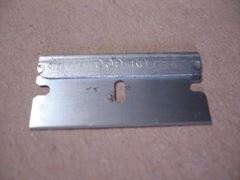 JOGO LR801 10 LAMINAS P/ RASPADOR SEGUR.