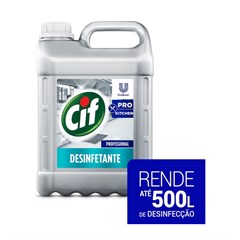 DESINFETANTE 5 LITROS CIF SEM PERFUME