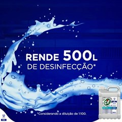 DESINFETANTE 5 LITROS CIF SEM PERFUME
