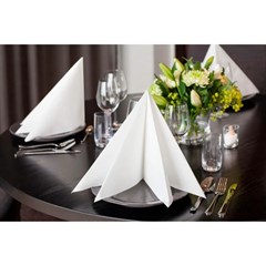 GUARDANAPO PREMIUM TORK 39X39 BRANCO 50 FOLHAS