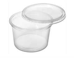 KIT POTE/TAMPA 250ML 500 UNIDADES