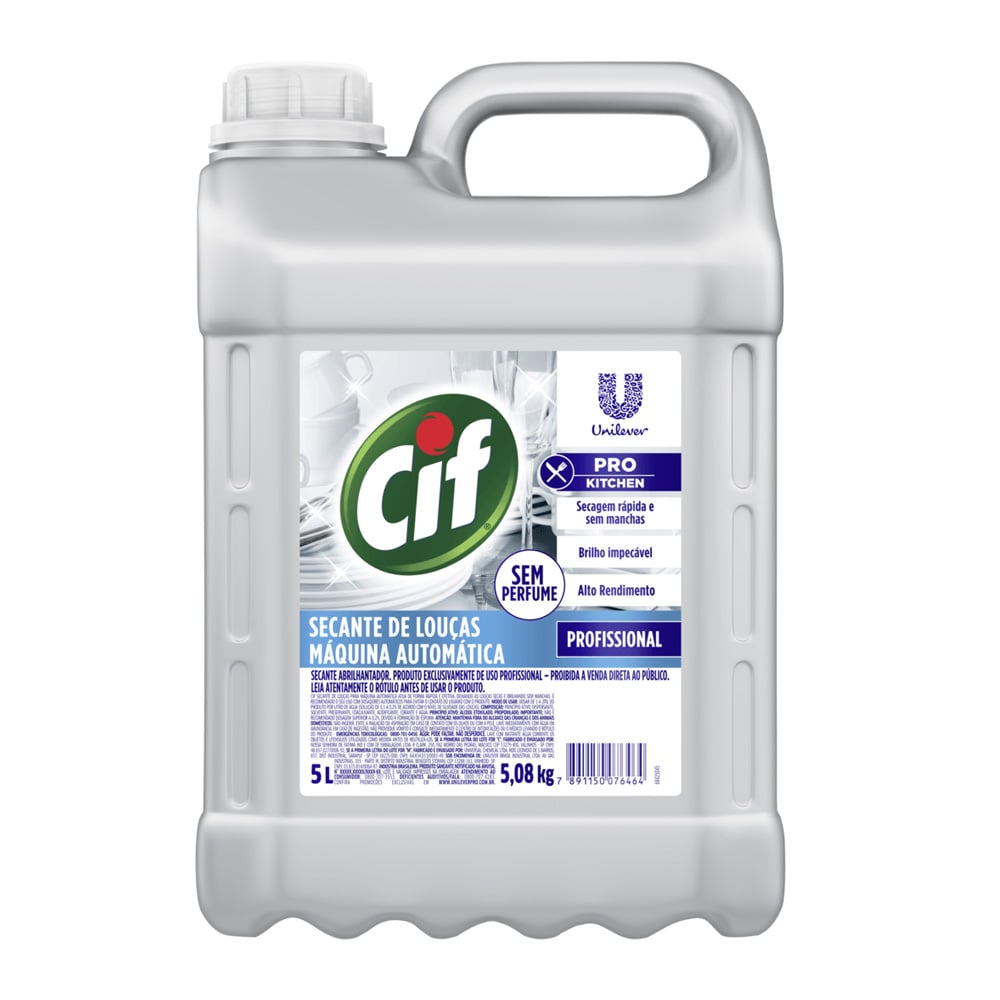 CIF SECANTE MÁQUINA LAVA LOUÇA 5LT