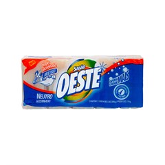 SABONETE BARRA OESTE 5X200G NEUTRO