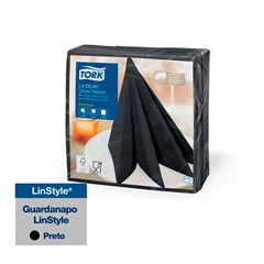 GUARDANAPO PREMIUM TORK 39X39 PRETO 50 FOLHAS
