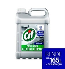 DETERGENTE 5 LITROS CIF ALCALINO CLORADO