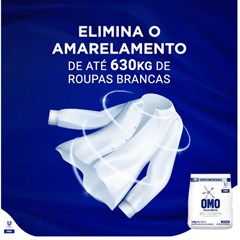 DETERGENTE EM PÓ OMO 4KG PERFECT WHITE