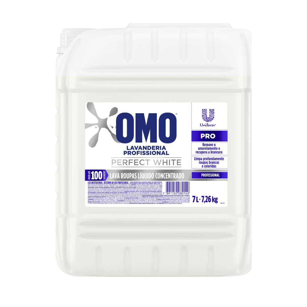 DETERGENTE LIQUIDO 7L OMO PERFECT WHITE