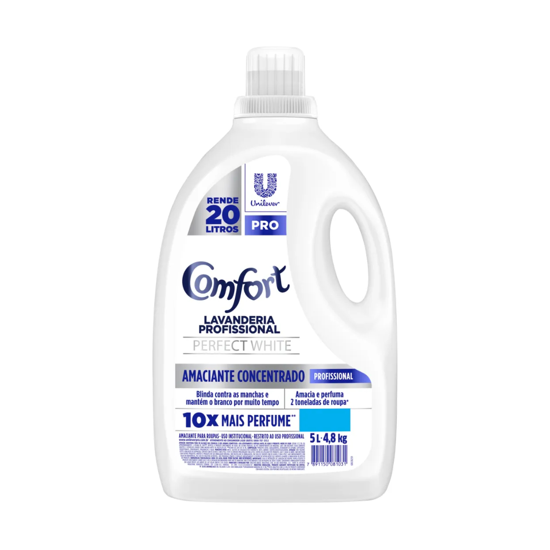 AMACIANTE COMFORT CONCENTRADO PERFECT WHITE 5LT