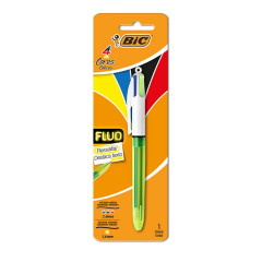 CANETA BIC 4 CORES C/MARCA TEXTO