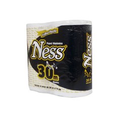PAPEL HIGIÊNICO NESS FOLHA DUPLA ROLINHO 4RX30M