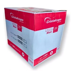 COPO DESC 550ML TRANSP LISO PP 1000UN